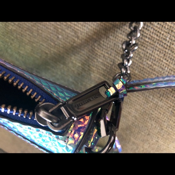 Rare NWOT Rebecca Minkoff Mac Hologram Iridescent - Picture 11 of 17